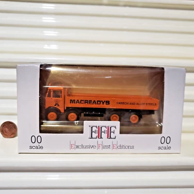 EFE EXCLUSIVE First Editions MACREADYS STEELS 1/76 AEC Mammoth Dropside Lorry NB - Image 1 of 4