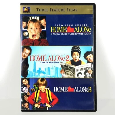 Home Alone /  Home Alone 2 / Home Alone 3 (3-Disc DVD, Triple Feature) - Image 1 of 4