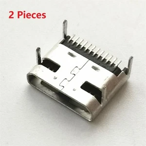 2 x Headset Charging Dock Connector For Microsoft Xbox One Controller - Picture 1 of 5