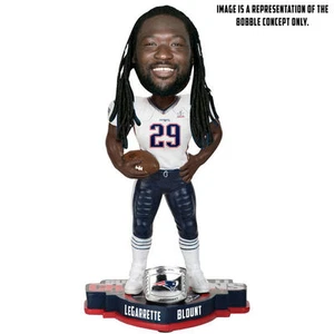 NFL LeGarrette Blount N.E Patriots SuperBowl BobbleHead Forever - Picture 1 of 1