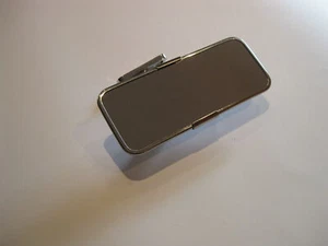 NEW INTERIOR CHROME REARVIEW MIRROR 2.5" X 6" HOTROD RATROD CHEV HOLDEN FORD - Picture 1 of 4