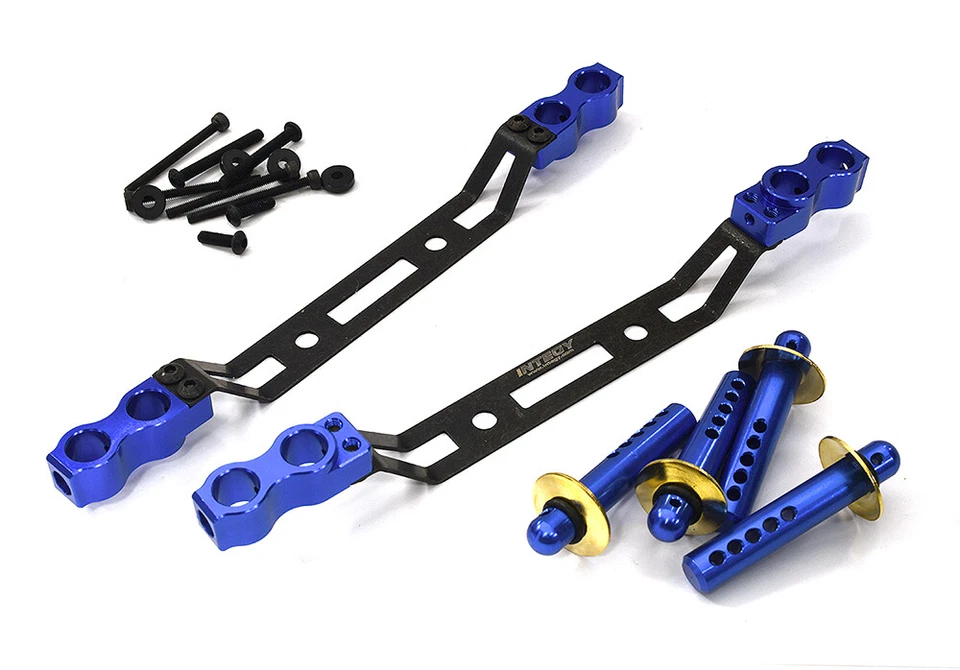 Front & Rear Body Mounts w/ Body Posts for Arrma 1/7 Infraction 6S BLX ARA320517 - Image 1 of 1