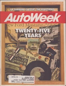 AutoWeek Magazine - April 17, 1989 - 25 Anniversary Issue - Picture 1 of 2