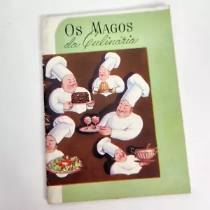 Os Magos da Culinaria Brazilian Cookbook Booklet Softcover Maizena Duryea 1950s - Imagen 1 de 10