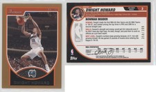 2007-08 Bowman Draft Picks & Stars Bronze /399 Dwight Howard #2