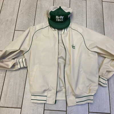 Chaqueta Kelly Tires Vintage Años 70 Talla XL - EE. UU. y Sombrero de Camionero Kelly Gratis Foto 1 de 4