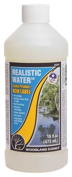 Woodland Scenics 1211 REALISTIC WATER 16 oz  - NIB - Image 1 of 1