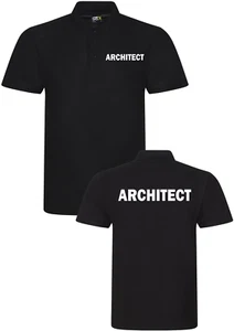 Architect POLO SHIRT WORKWEAR Building Construction Designer Architecture TOP - Picture 1 of 4