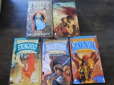 Lot of 5 Melanie Rawn Books Dragon Star 1-3 Exiles 1 and 2 paperback Fantasy