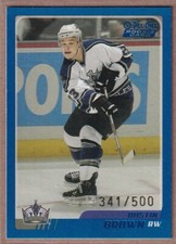 2003-04 O-Pee-Chee Blue #339 Dustin Brown RC /500 - Los Angeles Kings