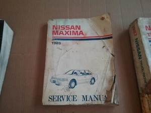 1989 NISSAN MAXIMA SERVICE MANUAL - Picture 1 of 1