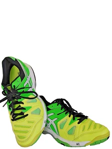 Asics -Gel-Game 5 Tennis for men's Yellow-Pickle Ball - Picture 1 of 4