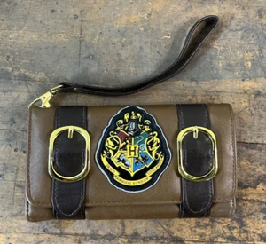 Harry Potter Hogwarts Alumni Marrone Borsa Badge Portafoglio/Polsino - Foto 1 di 4