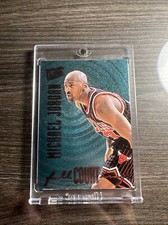 1996 Ultra Full Court Trap #1 Michael Jordan Chicago Bulls