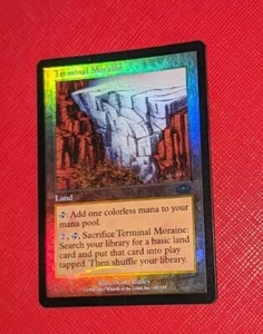 MTG *FOIL * Planeshift Uncommon TERMINAL MORAINE SP - Picture 1 of 1