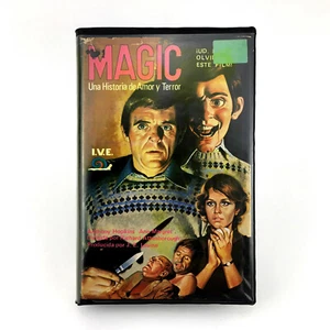 MAGIC EL MUÑECO DIABOLICO - Richard Attenborough 1978 Anthony Hopkins TERROR VHS - Imagen 1 de 2