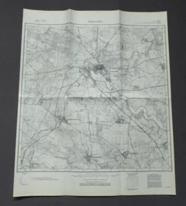 Meßtischblatt 2858 Arnswalde, Choszczno, Sammenthin, Alt Klücken, Landkarte 1945 - Picture 1 of 3