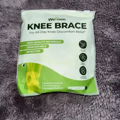 Wellnee Knee Brace For All Day Knee Discomfort Relief. One Size Fits All - Imagem 1 de 2
