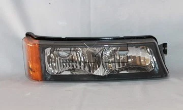 Luz de giro/estacionamiento para Chevrolet Silverado 1500 HD para 03, 05-06 para derecha TYC Foto 1 de 2