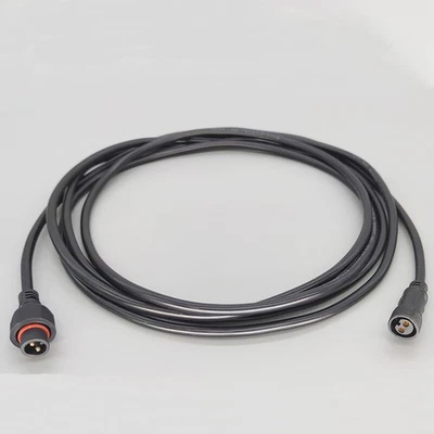 2 Pin Waterproof Male Female Wire Cable Connector IP 67 LED Power Plug Socket - Image 1 of 4