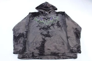 Black Label Affliction Strass Batik Pullover Hoodie - Bild 1 von 3