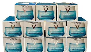 Vichy Mineral 89 48hr Moisture Matte Sorbet Fragrance 1.69 fl exp 5/27 LOT of 11 - Picture 1 of 9