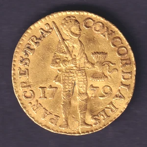Netherlands - Utrecht. 1779 Gold Ducat..  gVF - Much Lustre - Bild 1 von 2