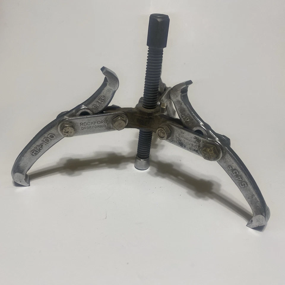 Herramienta de acero extractor de tres mordazas Rockford de seis pulgadas Foto 1 de 4