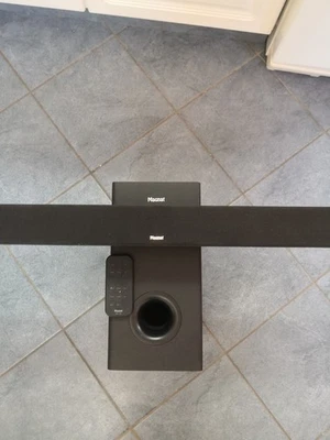 Magnat SBW 200 Smart Soundbar Schwarz, Bluetooth - Bild 1 von 4