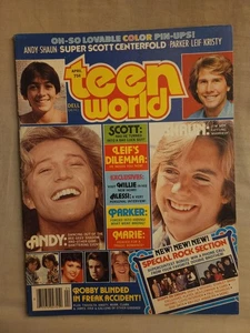Revista Teen World abril 1979-Shaun Cassidy Andy Gibb Scott Baio-¡Muy bonito! - Imagen 1 de 1
