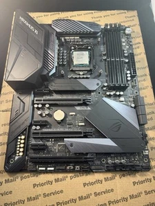 ASUS ROG MAXIMUS XI HERO WI-FI w/ INTEL I9-9900K Processor - No Box - Picture 1 of 3