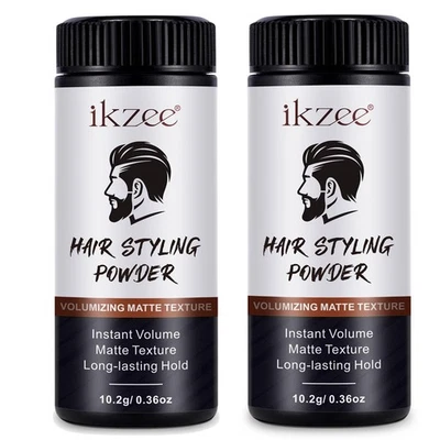 Polvere Volumizzante Capelli Cera in Polvere per Capelli Uomo 2 Pezzi Texture - Immagine 1 di 4
