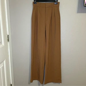 Abercrombie & Fitch Sloane tailored wide leg pants women’s size small long - Picture 1 of 8