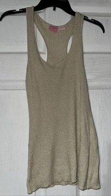 Camiseta sin mangas Great American Sweater XL beige brillante Foto 1 de 4