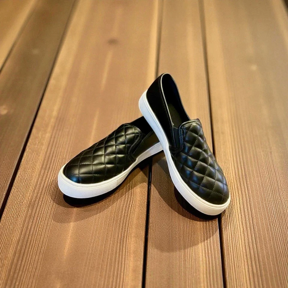 STEVE MADDEN Quilted Slip-on Sneaker women's size 8.5 - Image 1 of 4