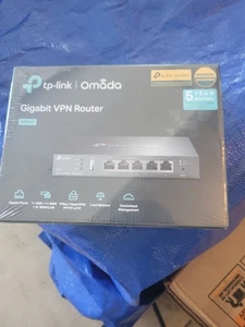 TP-Link ER605 v2 | Omada 5-Port Gigabit Multi-WAN VPN Router | 3 Config WAN/LANs - Picture 1 of 2