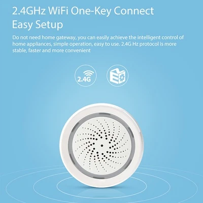 Wifi Siren Alarm Sensor Smart Alarm Siren Home Security System Smart L HEN - Image 1 of 4