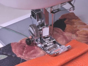 Zig Zag "A" or "J" Sewing Machine Presser Foot With Low Shank Adapter- Fits All - Picture 1 of 1