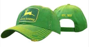 Original grüne Vintage Netzkappe John Deere Erwachsenenmütze Geburtstagsgeschenk - Bild 1 von 1