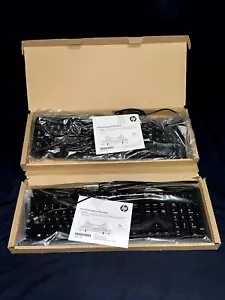 HP KEYBOARD SK-2015/2025 WIRED STANDARD USB NUMERIC KEYPAD BLACK NEW - Picture 1 of 9