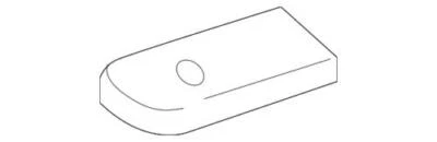 Bisel interruptor delantero izquierdo original Ford Expedition 2004-2006 4L1Z-14528-AAC Foto 1 de 2