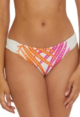 Parte inferior de bikini hipster transparente estándar para mujer Trina Turk 6, cobertura descarada Foto 1 de 4