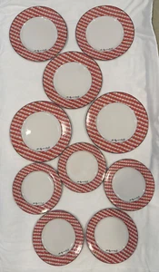 Platos de sopa Andy Warhol Campbell’s, arte en bloque de sopa de tomate, 5 juegos de lugares vintage - Imagen 1 de 3