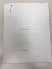 Laverne And Shirley Spec Script “A Star Is Born” By Mel Friedman.