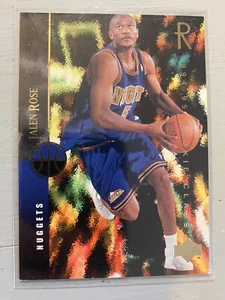 Tarjeta de novato Jalen Rose (Denver Nuggets) - 1994/95 Upper Deck #159 - Imagen 1 de 2