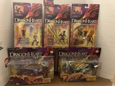 Vintage DRAGONHEART Sealed Lot Medusa Razorthorn Felton Kara King Enios Kenner