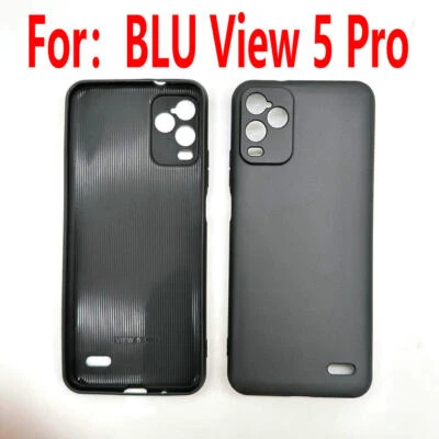 Funda delgada de gel de silicona para BLU View 5 Pro B170D protector de pantalla de vidrio Foto 1 de 4