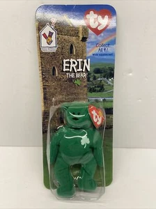 ty beanie baby erin l'orso 1997 ritirato - Foto 1 di 2