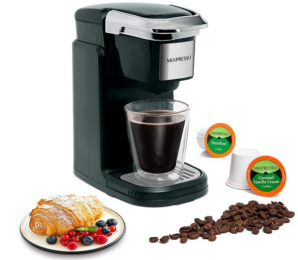 Single Serve Coffee Maker Small 1 Cup CHULUX Brewer Red Photo Related