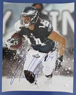 Foto firmada por Riley Cooper Philadelphia Eagles 11X14 SnowBowl JSA 132392 Foto 1 de 2